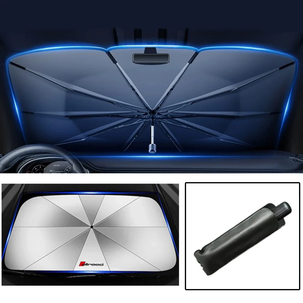 Car Sun Shade Protector Parasol Auto Front Window Sunshade Covers Interior Windshield for Audi Allroad RS A3 A4 A5 A7 A8 Q3 Q5
Car Sun Shade Protector Parasol Auto Front Window Sunshade Covers Interior Windshield for Audi Allroad RS A3 A4 A5 A7 A8 Q3 Q5