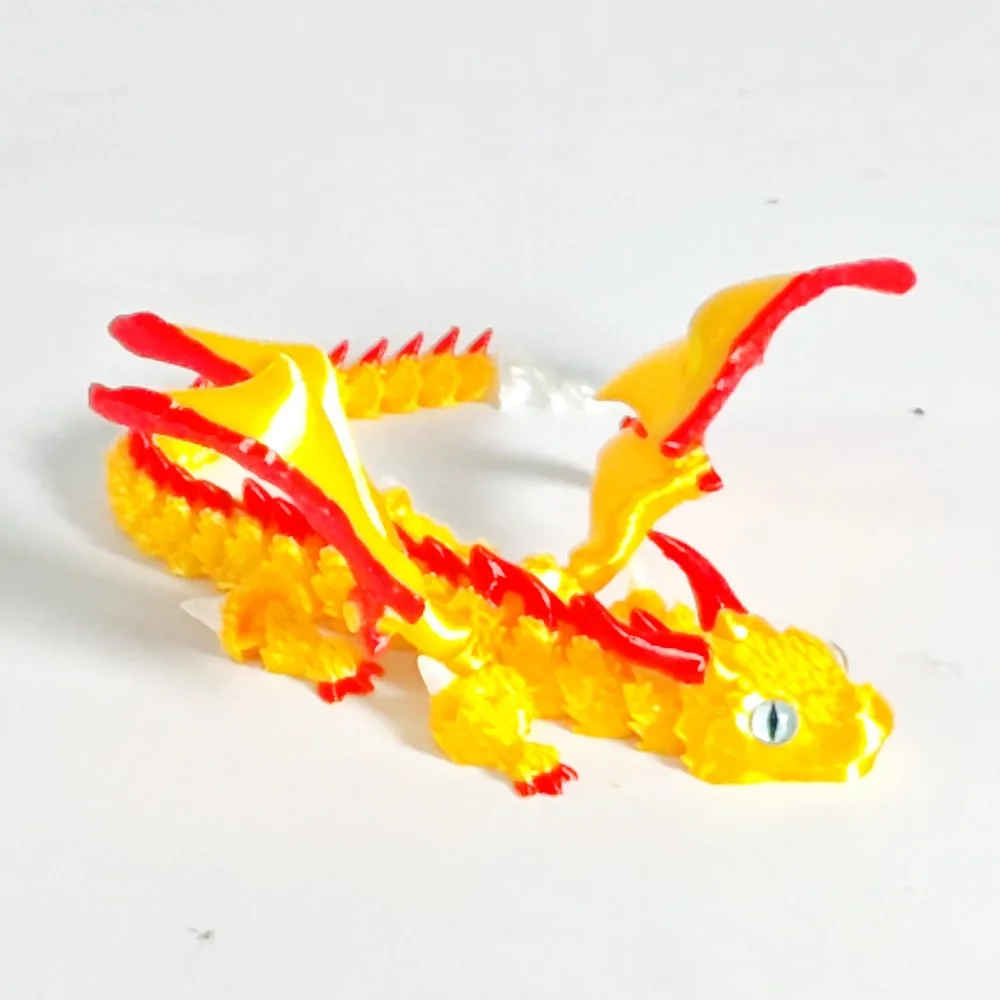 Realistic 3D Printed Dragon Toy Flexible Home Decor Simulated Dragon Ornament Desktop Ornament Articulated
Realistic 3D Printed Dragon Toy Flexible Home Decor Simulated Dragon Ornament Desktop Ornament Articulated
