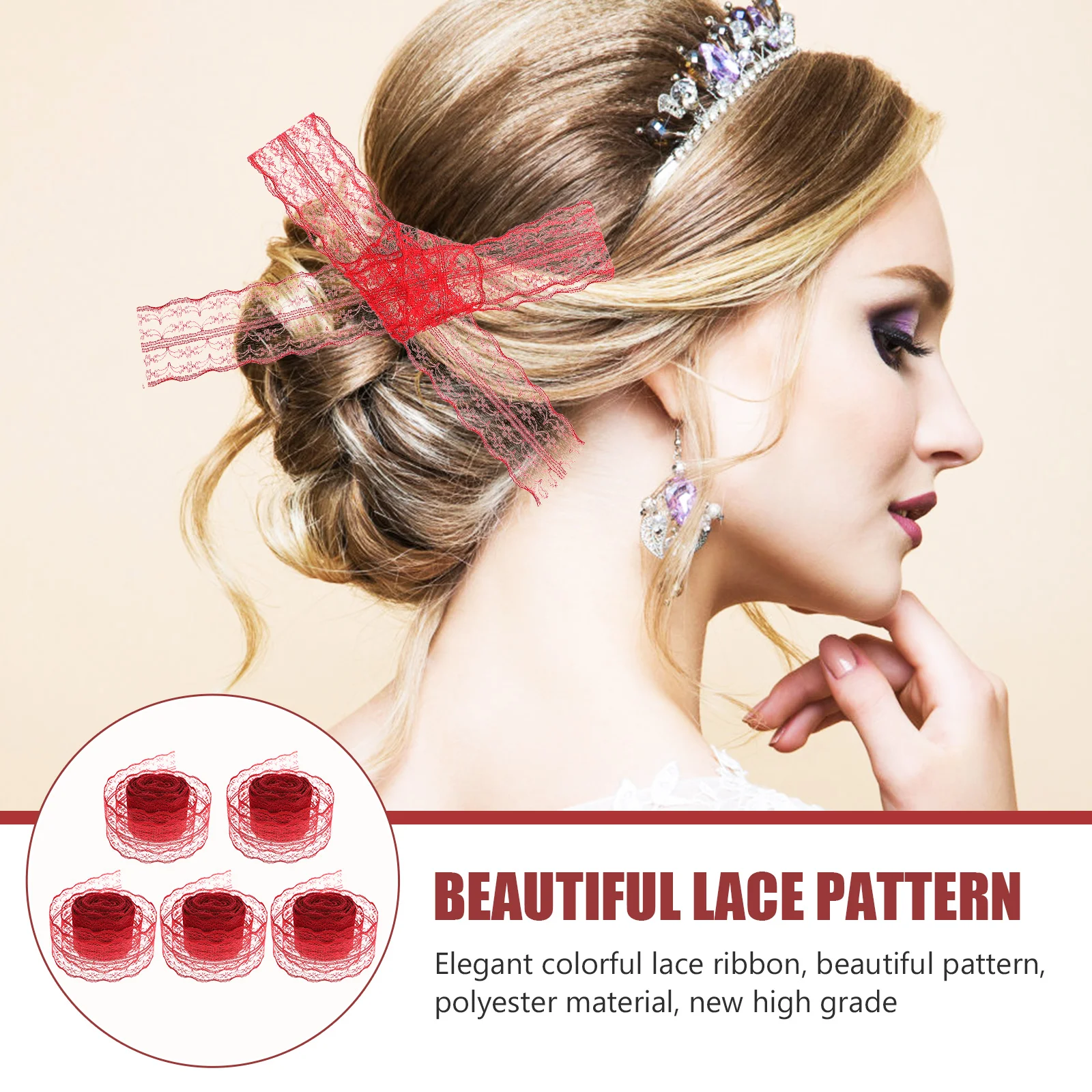 5pcs 15Mmx10M Gift Wrapping Ribbons Diy Decorative Lace Bows Wedding Festival Craft Supplies Polyester Silk Reusable Ribbon For
5pcs 15Mmx10M Gift Wrapping Ribbons Diy Decorative Lace Bows Wedding Festival Craft Supplies Polyester Silk Reusable Ribbon For