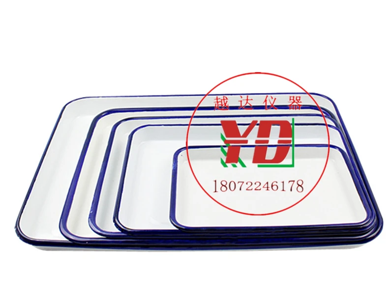 Thickened Enamel Tray Blue Edged Enamel Tray Medical Tray Experiment Rectangular Tray Porcelain Tray Test Tray
Thickened Enamel Tray Blue Edged Enamel Tray Medical Tray Experiment Rectangular Tray Porcelain Tray Test Tray