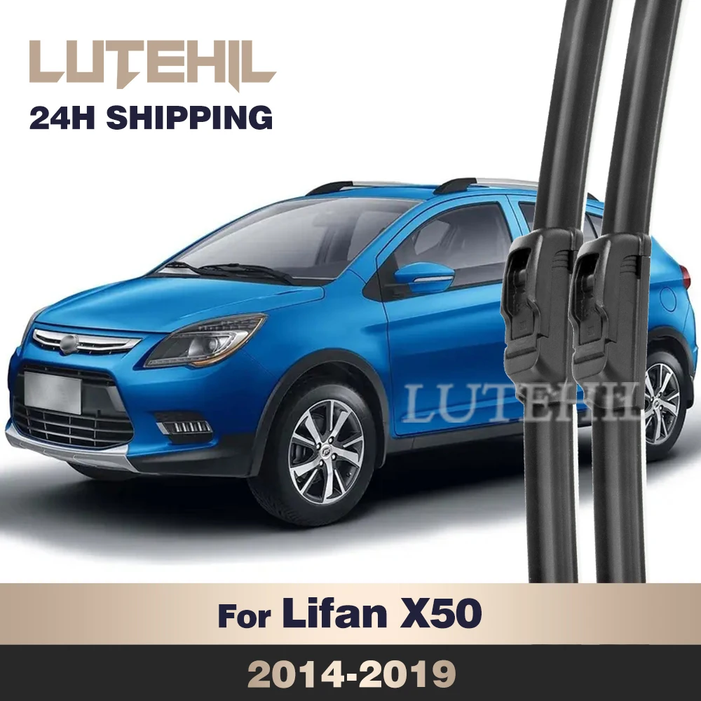 Wiper Front Wiper Blades For Lifan X50 2014 - 2019 2015 2016 2017 2018 Windshield Windscreen Front Window 24"+16"
Wiper Front Wiper Blades For Lifan X50 2014 - 2019 2015 2016 2017 2018 Windshield Windscreen Front Window 24"+16"