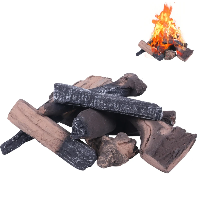 Halloween Creative Personality Fireplace Ceramic Fiber Fake Wood Simulation Flame Decoration
Halloween Creative Personality Fireplace Ceramic Fiber Fake Wood Simulation Flame Decoration