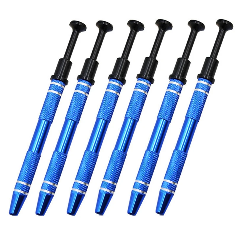 6 Pcs Pick Up Tool With 4 Prongs IC Chips Metal Grabber Claw Pickup Holder Electronic Component Catcher
6 Pcs Pick Up Tool With 4 Prongs IC Chips Metal Grabber Claw Pickup Holder Electronic Component Catcher