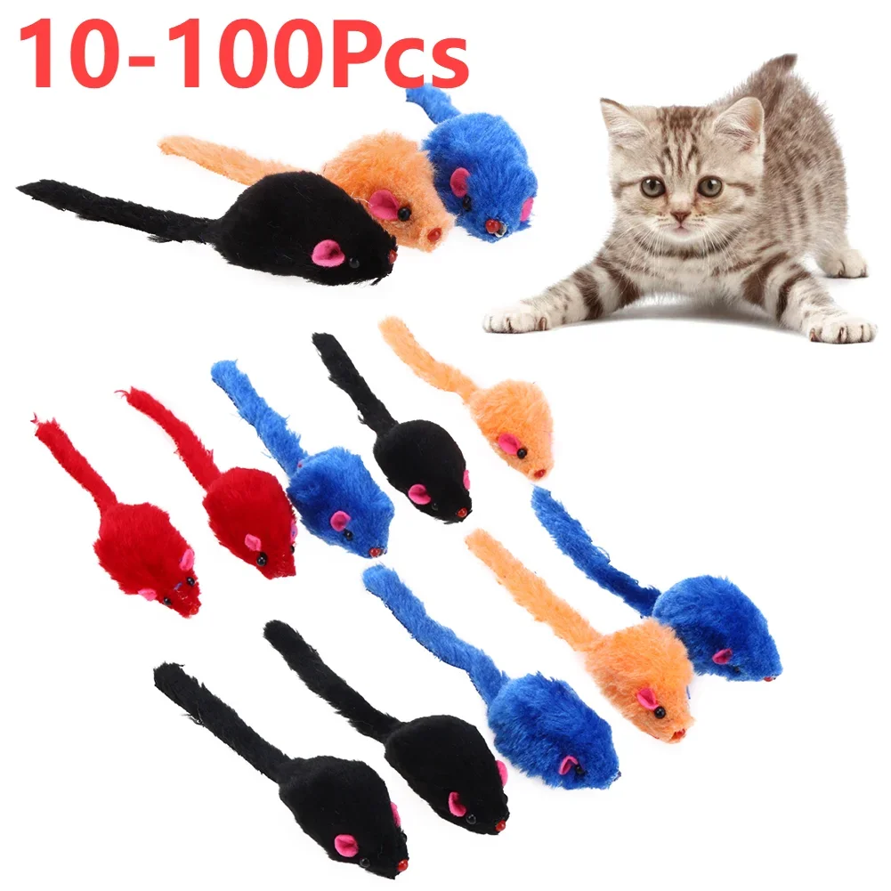 10-100Pcs Pet Cat Toys False Mouse Mini Funny Playing Toys for Cats Plush Mini Mouse Toys Pet Interactive Supplies Color Random
10-100Pcs Pet Cat Toys False Mouse Mini Funny Playing Toys for Cats Plush Mini Mouse Toys Pet Interactive Supplies Color Random