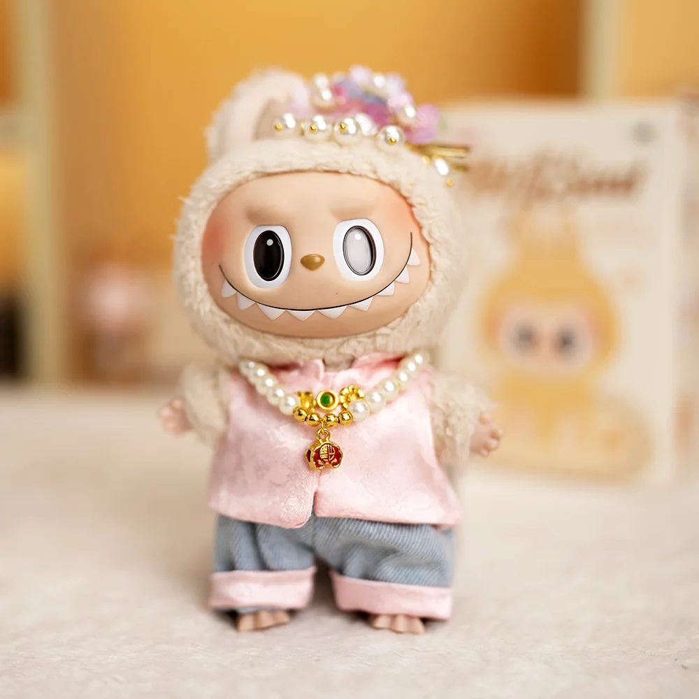For 15/17CM Labubu Doll Clothes Jewelry Clothes Pants Dress Up Dolls Accessories Sitting Party Christmas Birthday Gift Toys
For 15/17CM Labubu Doll Clothes Jewelry Clothes Pants Dress Up Dolls Accessories Sitting Party Christmas Birthday Gift Toys