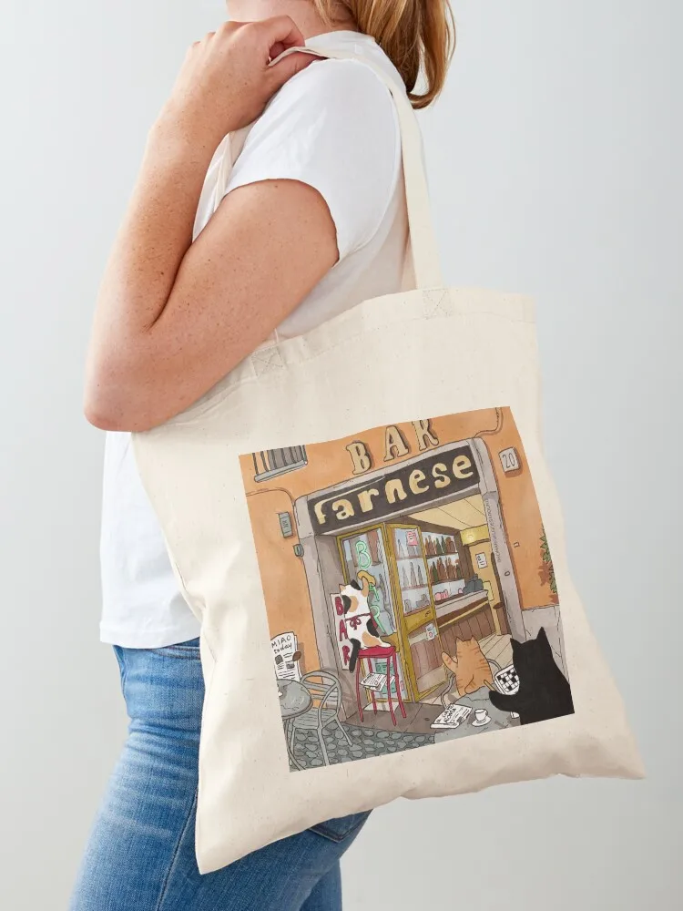 Journal of a Cat in Rome - Morning at the Bar Tote Bag Women's tote bag tote bags men Lady bags
Journal of a Cat in Rome - Morning at the Bar Tote Bag Women's tote bag tote bags men Lady bags
