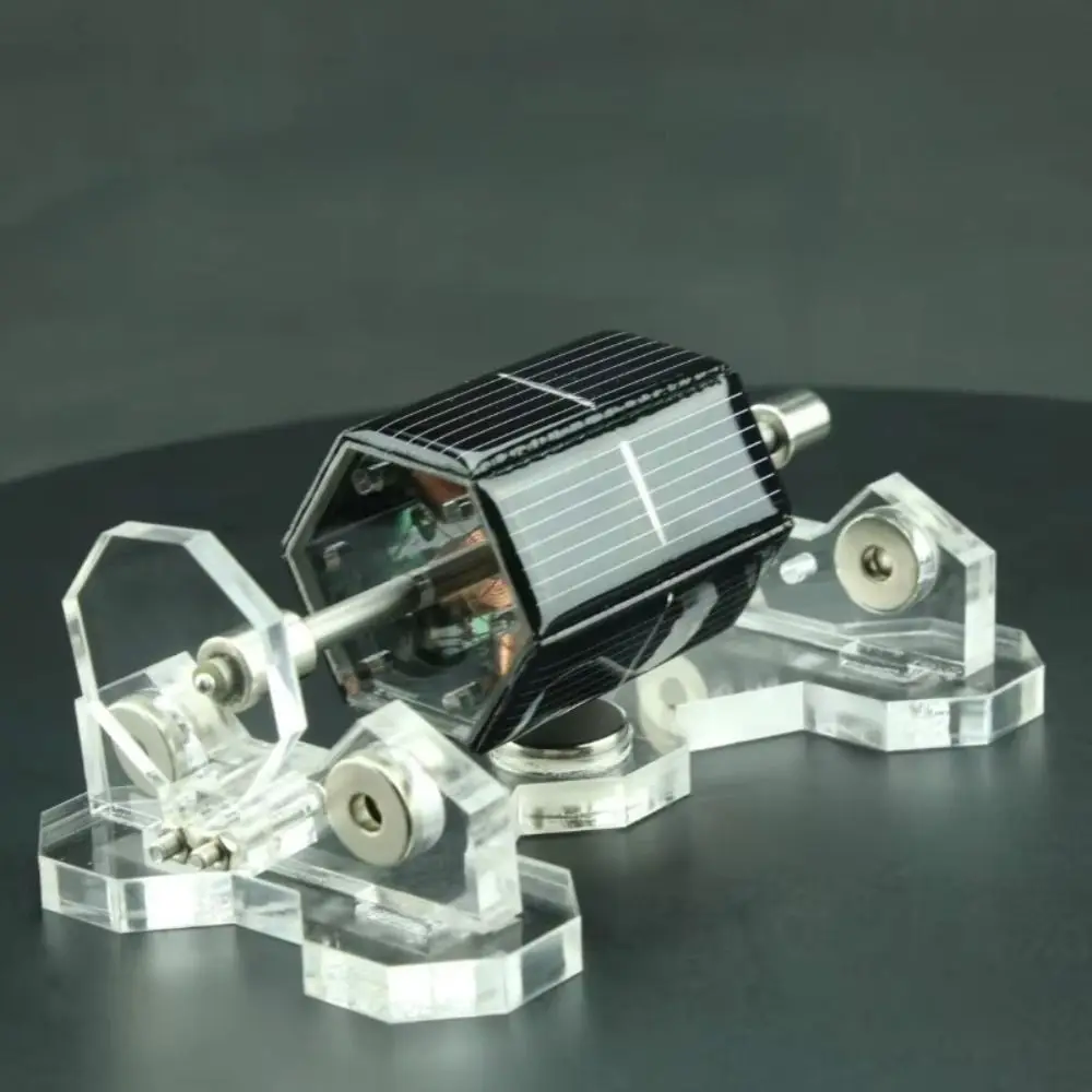 Scientific Magnetic Solar Generator Suspension Technology Solar Motor High Speed Decoration Magnetic Levitation Ornaments Toys
Scientific Magnetic Solar Generator Suspension Technology Solar Motor High Speed Decoration Magnetic Levitation Ornaments Toys