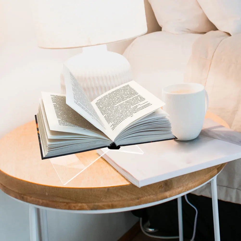 2 Pcs Acrylic Bookshelf X Shape Stand for Books Display Bracket 19x11x11cm Stable Base Reading Rack Book Holder
2 Pcs Acrylic Bookshelf X Shape Stand for Books Display Bracket 19x11x11cm Stable Base Reading Rack Book Holder