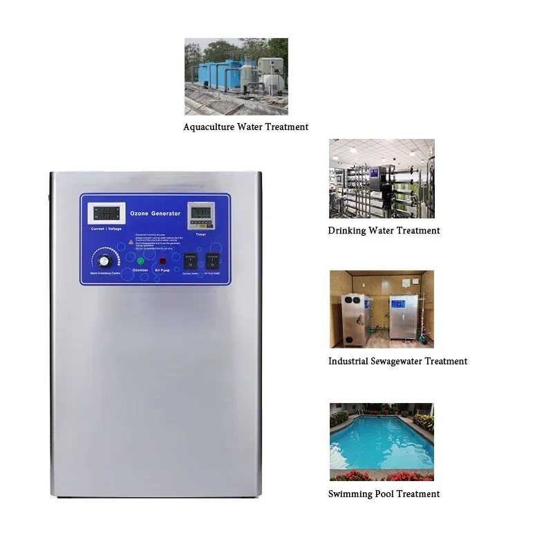 Qlozone Manufacturer Wholesale Ozone Water Purifier Ozone Generator 12g 20g H 40 G/h Ceramic Ozone Generator for Water Treatment
Qlozone Manufacturer Wholesale Ozone Water Purifier Ozone Generator 12g 20g H 40 G/h Ceramic Ozone Generator for Water Treatment