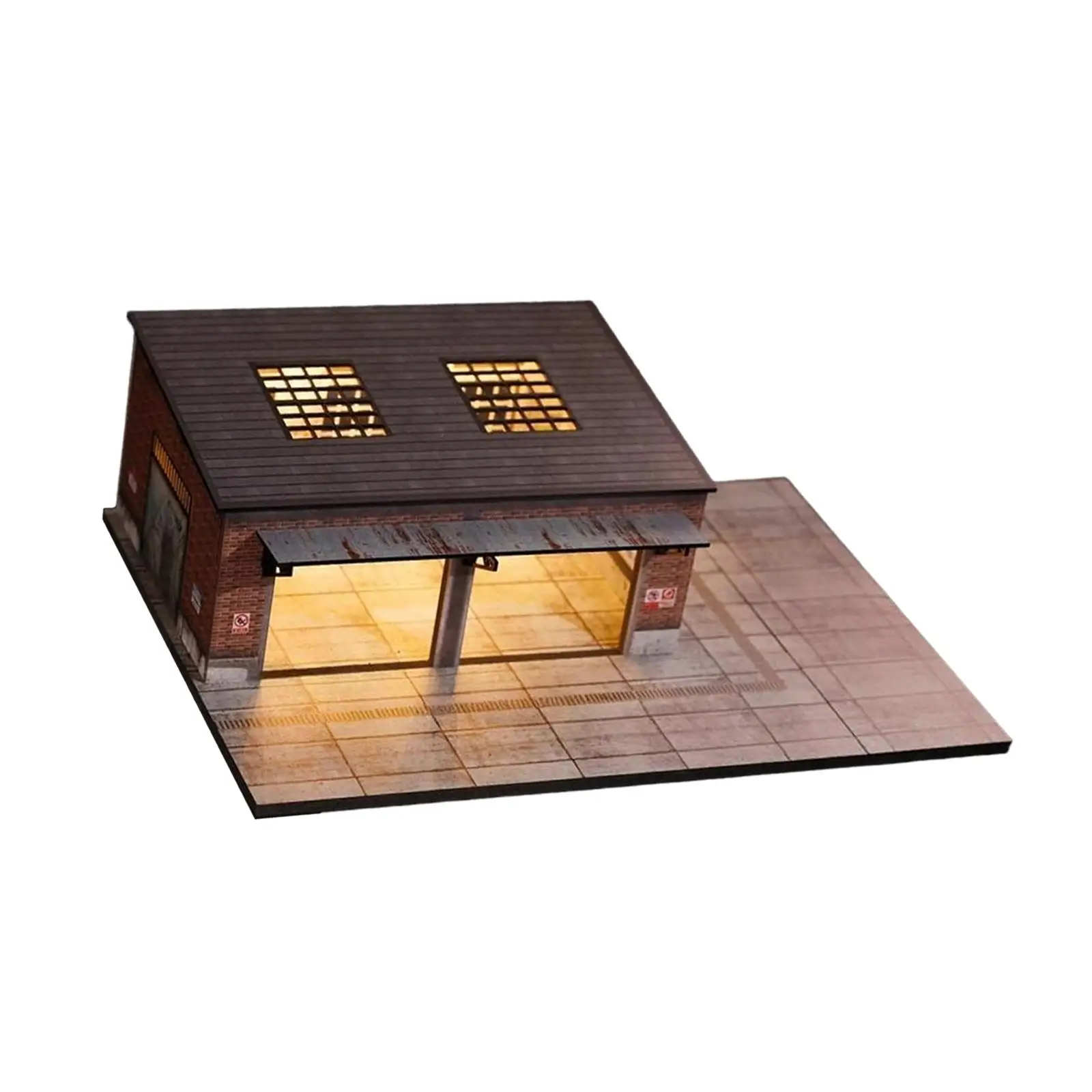1/64 Warehouse Scene Model Collectible Miniature Industrial Building Accessories
1/64 Warehouse Scene Model Collectible Miniature Industrial Building Accessories