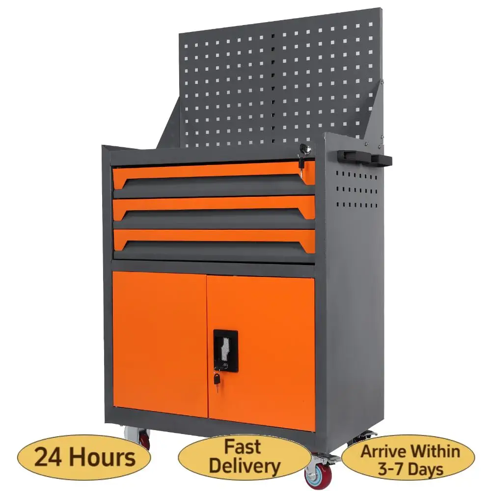 Tool Box Organizer with Drawers Tool Storage Cabinet Auto Repair Tool Cart for Workshop Warehouse Garage
Tool Box Organizer with Drawers Tool Storage Cabinet Auto Repair Tool Cart for Workshop Warehouse Garage