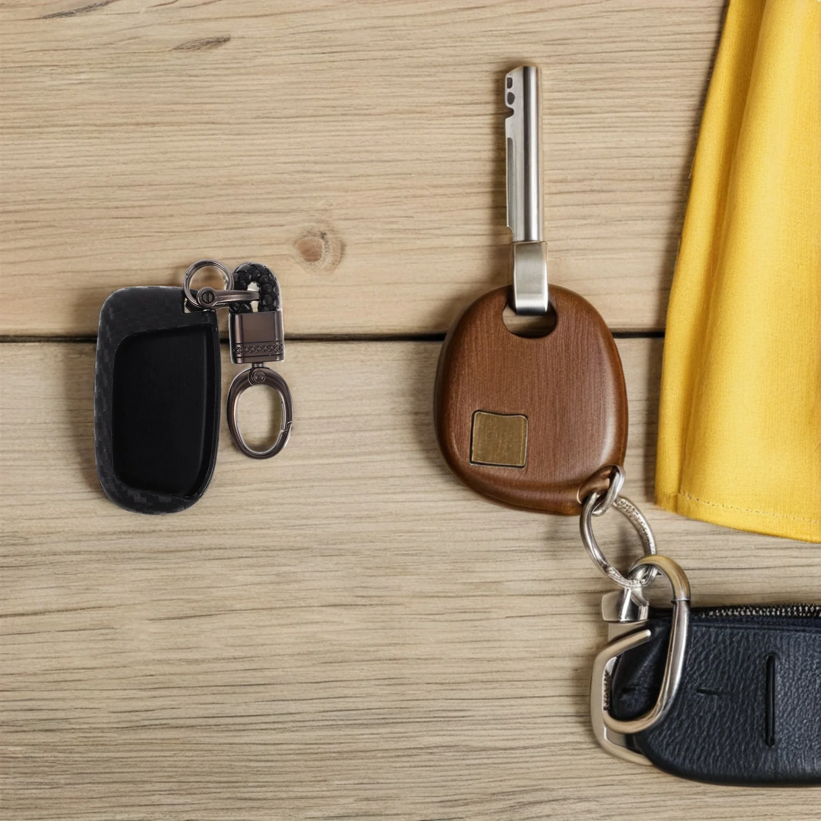Carbon Fiber Silicone Key Fob Cover for Shock Absorption Precise Cutouts Stylish Protector
Carbon Fiber Silicone Key Fob Cover for Shock Absorption Precise Cutouts Stylish Protector