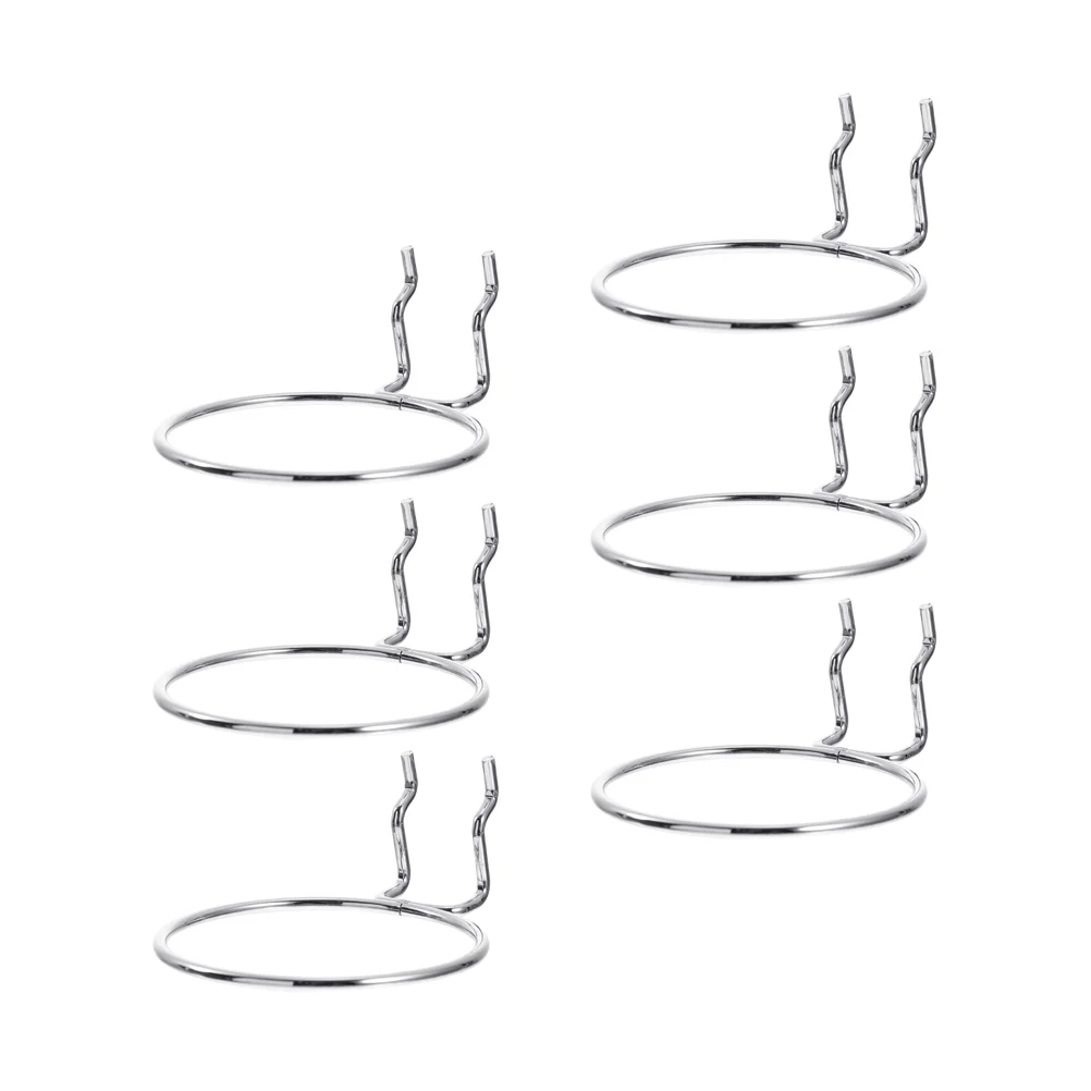 6 Pcs Round Hook Iron Pegboard Hangers for Wall ganization Craft Room Garage Storage Jar Hooks Pegboard Rings Strong
6 Pcs Round Hook Iron Pegboard Hangers for Wall ganization Craft Room Garage Storage Jar Hooks Pegboard Rings Strong