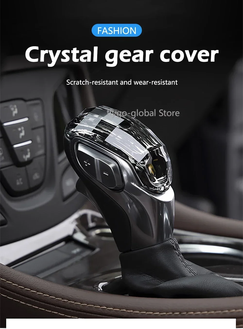 For buick encore Crystal gear shift knob cover Central control gear Interior for Wilan Dedicated gear shift headgear
For buick encore Crystal gear shift knob cover Central control gear Interior for Wilan Dedicated gear shift headgear