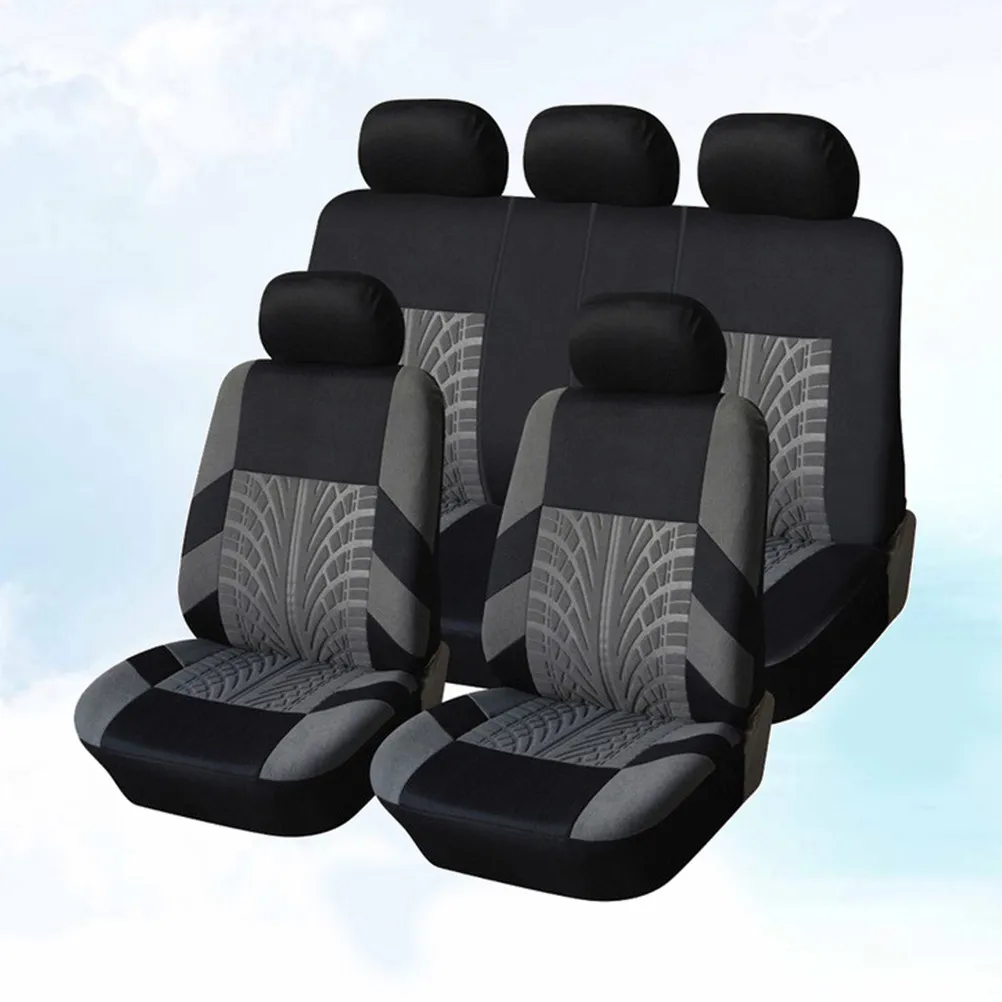 9 Pcs Car Seat Cover Universal Cushion Letter Embroidery Protector Mat Interior Accessory Fits Cars Trucks Removable Design
9 Pcs Car Seat Cover Universal Cushion Letter Embroidery Protector Mat Interior Accessory Fits Cars Trucks Removable Design