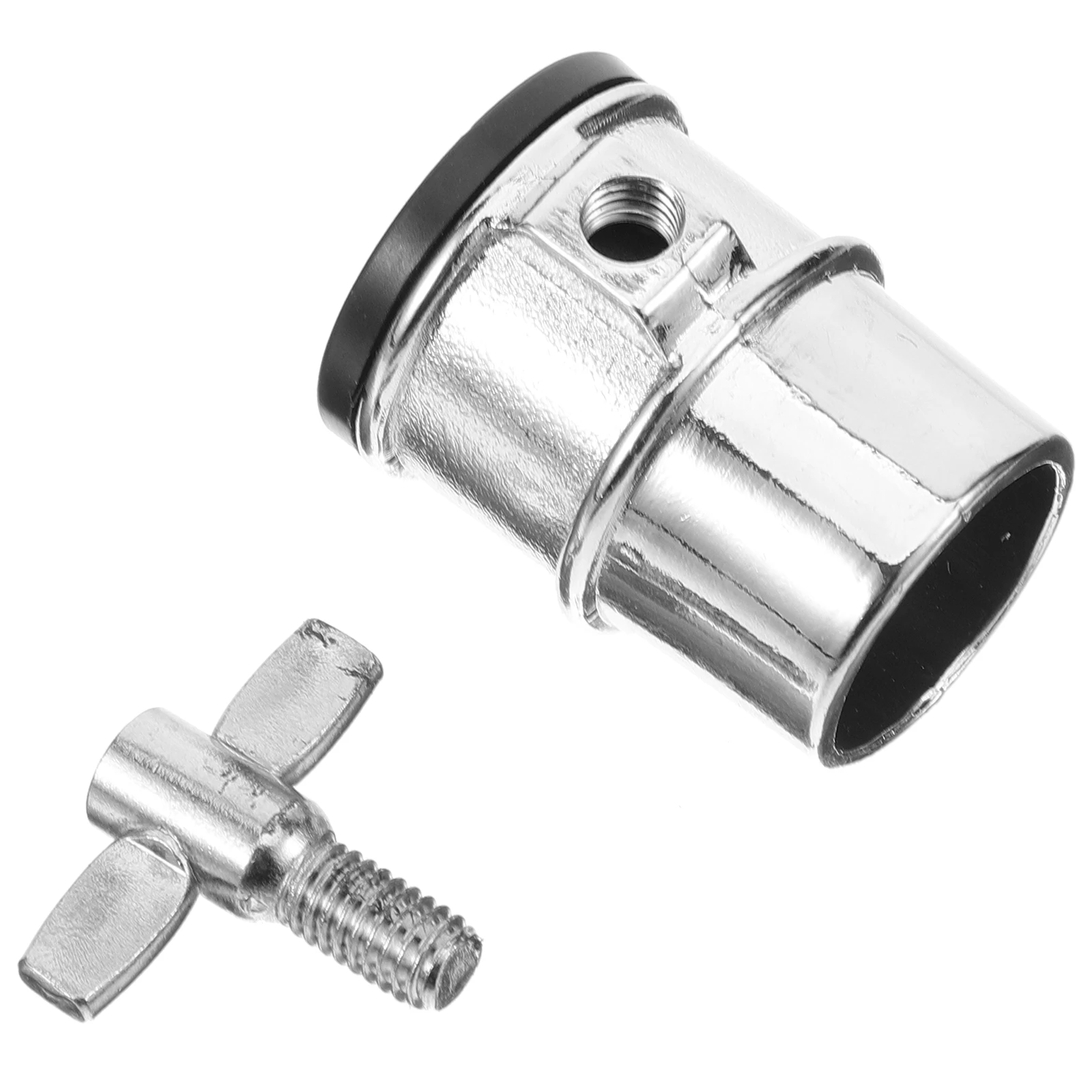 Drum Stand Interface Adjuster 19-22MM Silver Bracket Connector Wing Screw Drum Part Mount Accessory Replacement
Drum Stand Interface Adjuster 19-22MM Silver Bracket Connector Wing Screw Drum Part Mount Accessory Replacement