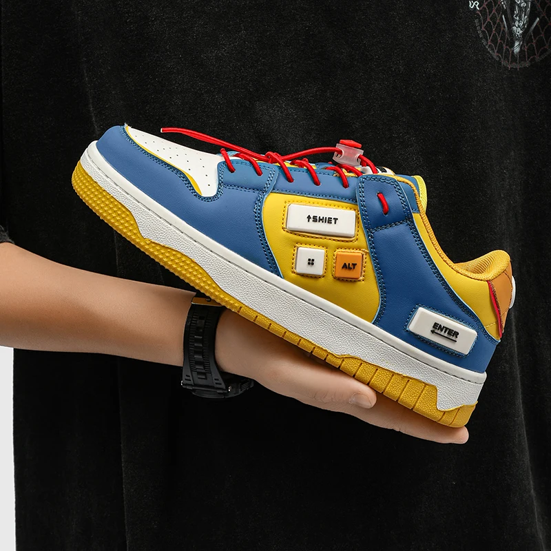 Fashion Men's Sneakers Mesh Breathable Men's Leather Flats Comfortable Outdoor Sports Men's Casual Shoes Men's Tennis Shoes
Fashion Men's Sneakers Mesh Breathable Men's Leather Flats Comfortable Outdoor Sports Men's Casual Shoes Men's Tennis Shoes