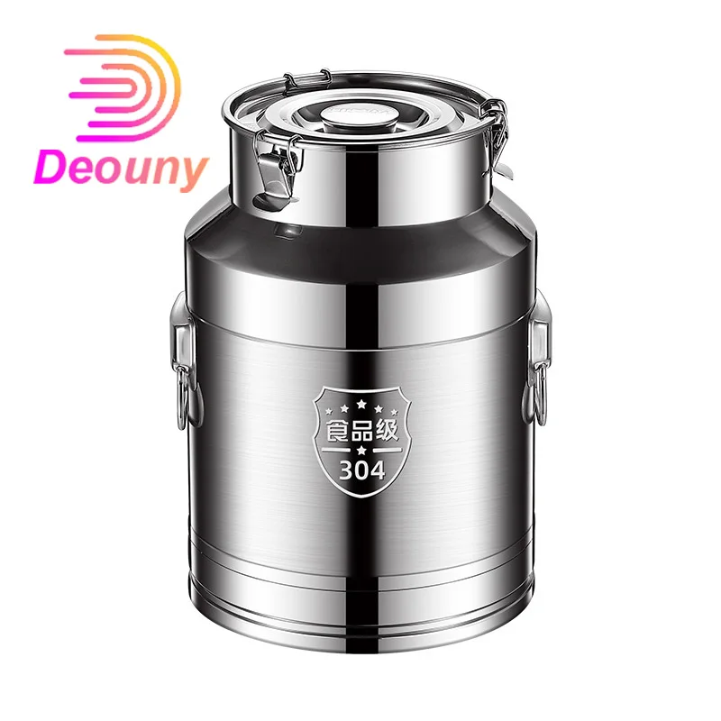 DEOUNY 304 stainless steel sealed barrel, food grade oil barrel, oil storage tank, wine barrel, tea, milk, edible oil, empty
DEOUNY 304 stainless steel sealed barrel, food grade oil barrel, oil storage tank, wine barrel, tea, milk, edible oil, empty