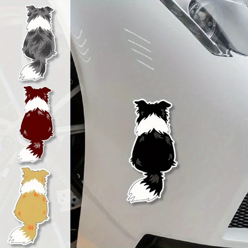1PC Cute Border Collie Car Stickers Waterproof for Auto Rear Window Body Trunk Vinyl Decals Funny Pupply Vehicle Decoration
1PC Cute Border Collie Car Stickers Waterproof for Auto Rear Window Body Trunk Vinyl Decals Funny Pupply Vehicle Decoration