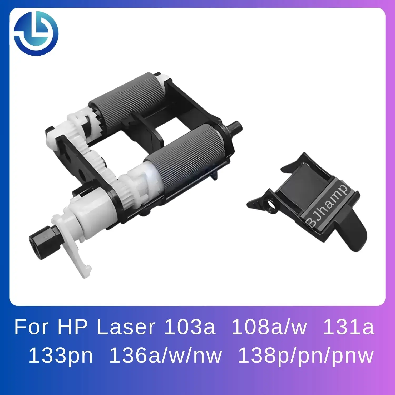 Paper Pickup Roller + Separation Pad for HP Laser 103a 108a 131a 133pn 136w 138pnw
Paper Pickup Roller + Separation Pad for HP Laser 103a 108a 131a 133pn 136w 138pnw
