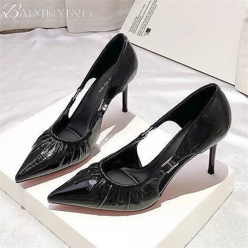Women High Heeled Sandals Pointed Toe Shoes Woman Sexy 2025 New Summer Shallow Dress Stilettos Pumps Designer Party Plus Size
Women High Heeled Sandals Pointed Toe Shoes Woman Sexy 2025 New Summer Shallow Dress Stilettos Pumps Designer Party Plus Size
