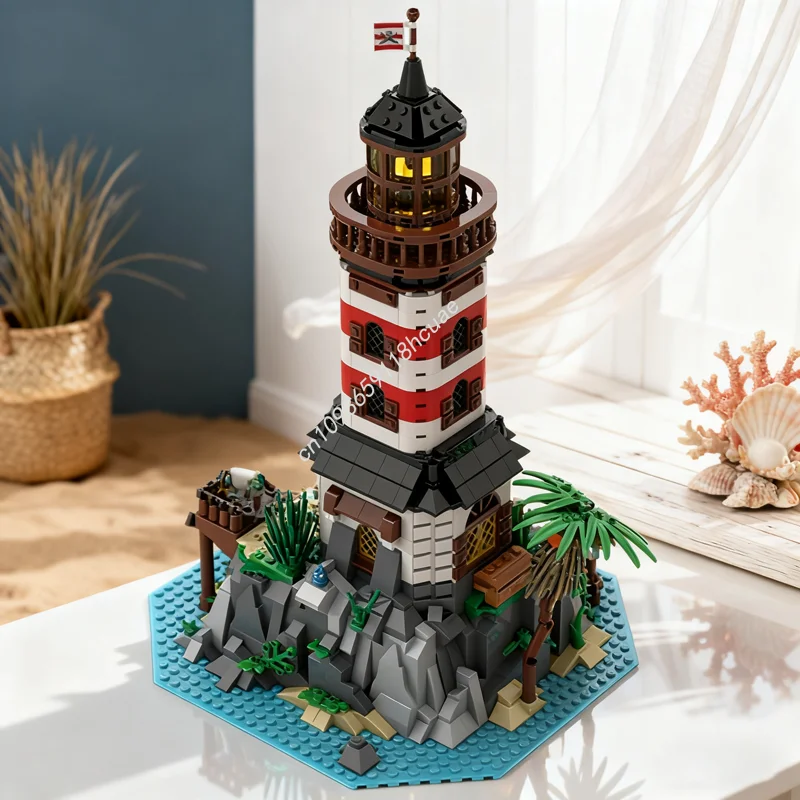1144pcs MOC Empire Lighthouse Pirates Series 6 Model Building Christmas Gifts Blocks Assemble Toys Idea Education Kids Birthday
1144pcs MOC Empire Lighthouse Pirates Series 6 Model Building Christmas Gifts Blocks Assemble Toys Idea Education Kids Birthday