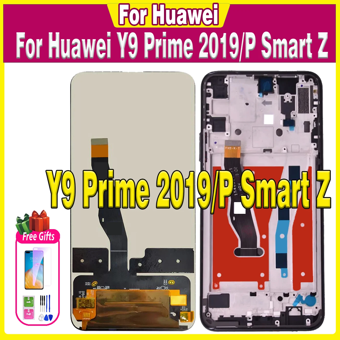 100% протестированный 6,59-дюймовый ЖК-дисплей для Huawei Y9 Prime 2019, сенсорный экран STK-LX1 для P Smart Z, сменный преобразователь ЖК-дисплея в сборе
100% протестированный 6,59-дюймовый ЖК-дисплей для Huawei Y9 Prime 2019, сенсорный экран STK-LX1 для P Smart Z, сменный преобразователь ЖК-дисплея в сборе