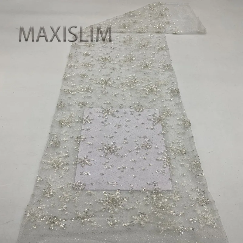 Top Selling High-quality Mesh Embroidered Sequin Fabric Women's Skirt Shirt Evening Gown Width 120cm
Top Selling High-quality Mesh Embroidered Sequin Fabric Women's Skirt Shirt Evening Gown Width 120cm