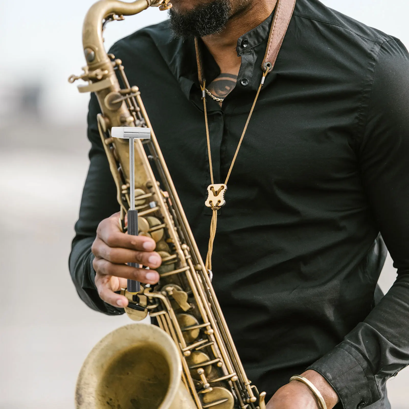 Portable Metal Plastic Repair Hammer for Woodwind Instruments Small Saxophone Flute Piccolo Clarinet Oboe Maintenance Tool
Portable Metal Plastic Repair Hammer for Woodwind Instruments Small Saxophone Flute Piccolo Clarinet Oboe Maintenance Tool