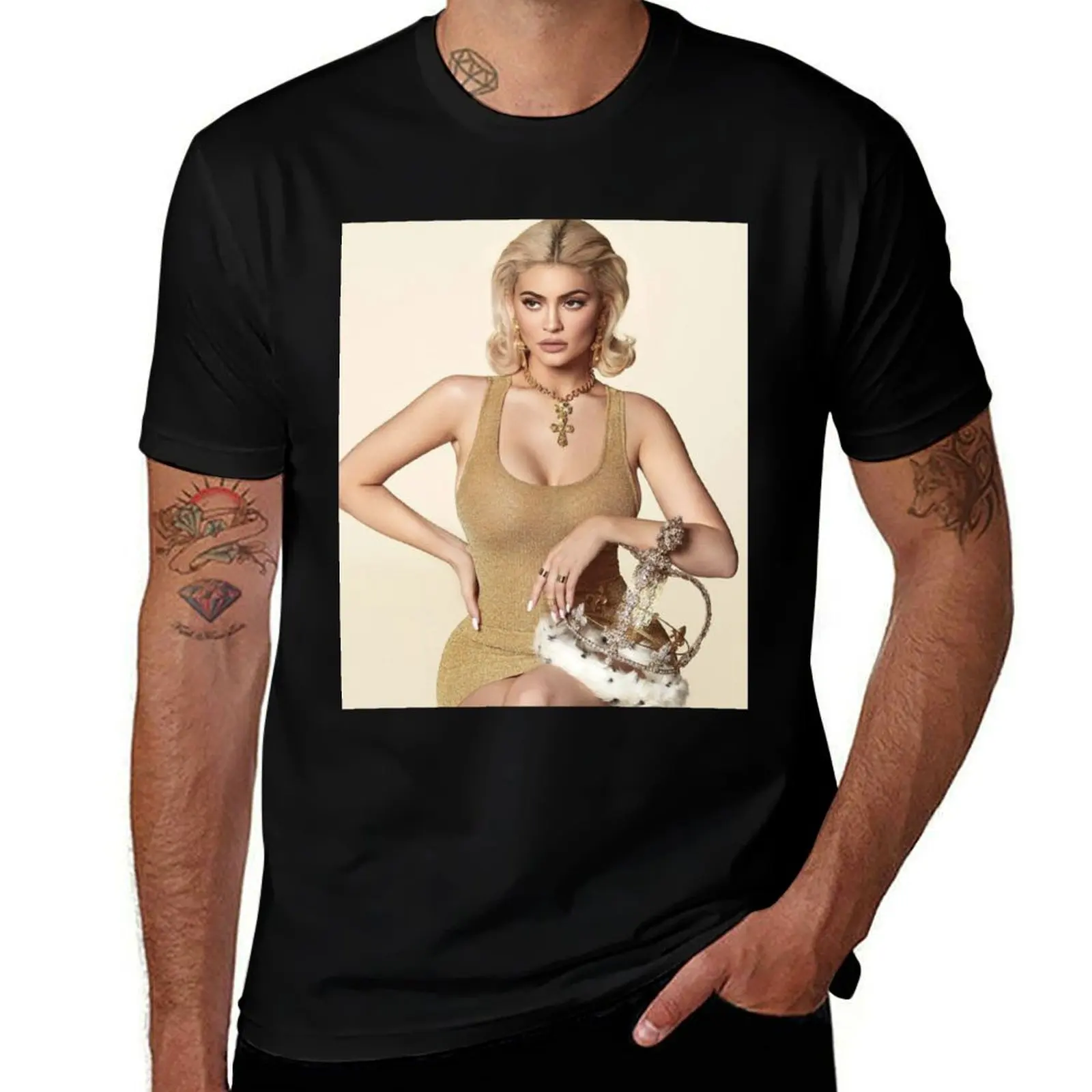 Kylie Jenner T-Shirt Plus Size Basic Cotton T-Shirt
Kylie Jenner T-Shirt Plus Size Basic Cotton T-Shirt
