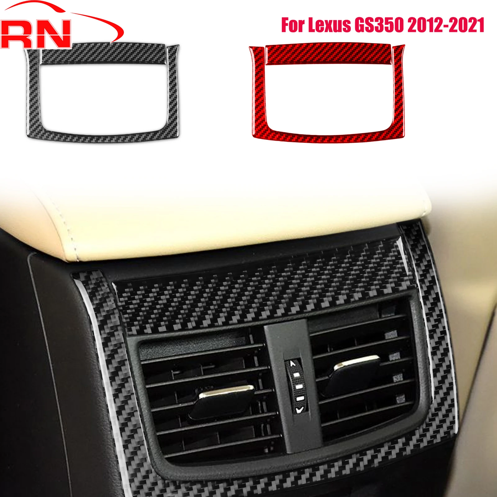For Lexus GS350 2012-2021 Modified Forged Carbon Fiber Car Rear Air Outlet Frame Interior Decoration Accessory Sticker
For Lexus GS350 2012-2021 Modified Forged Carbon Fiber Car Rear Air Outlet Frame Interior Decoration Accessory Sticker