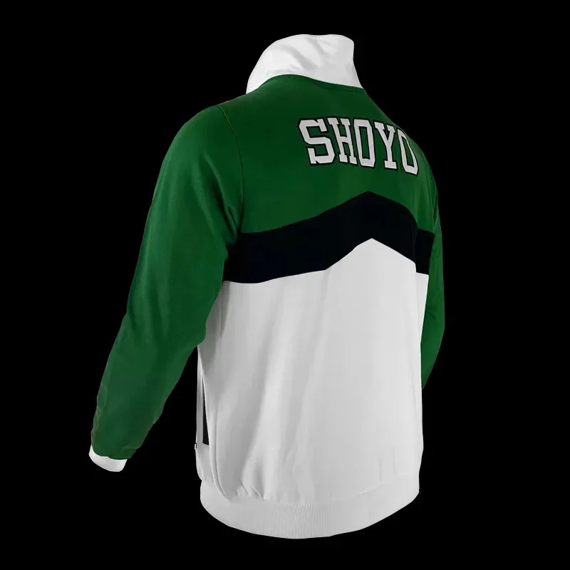 ss13Anime Shohoku School Slam Dunk Shoyo Косплей Костюм Осенне-зимняя куртка Теплое пальто Топы Спортивная одежда Джерси Униформа
ss13Anime Shohoku School Slam Dunk Shoyo Косплей Костюм Осенне-зимняя куртка Теплое пальто Топы Спортивная одежда Джерси Униформа