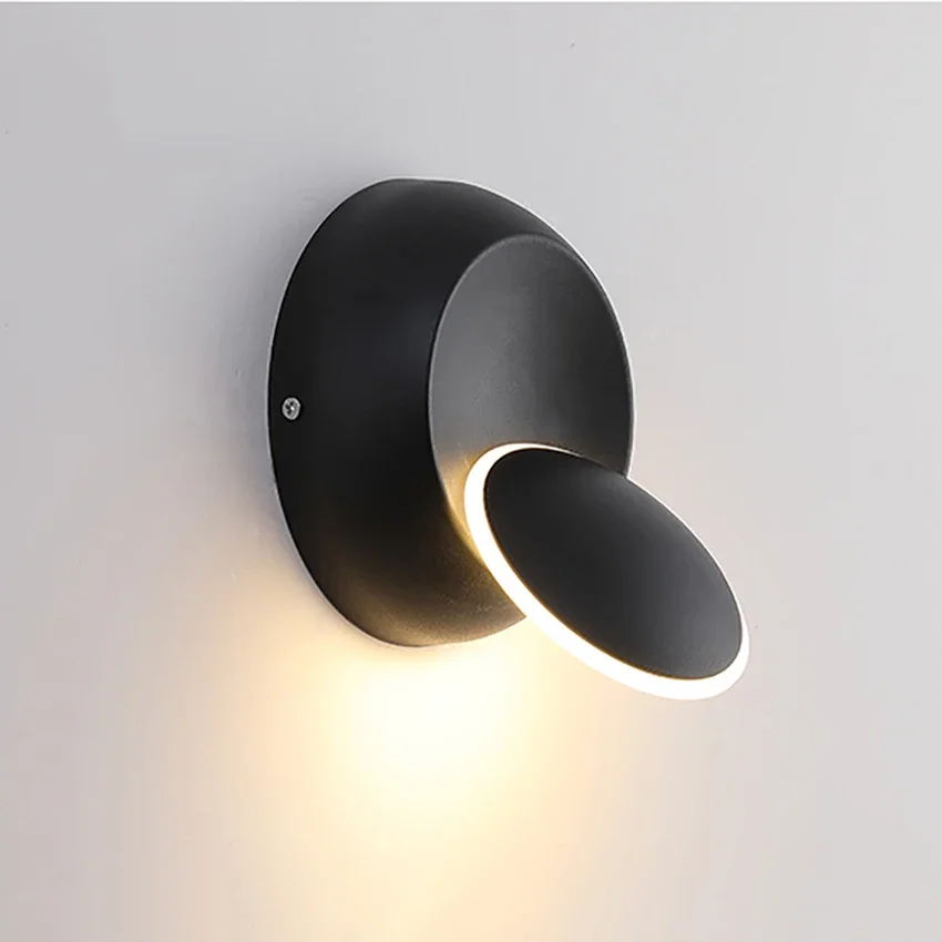 6w LED Wall Lamp Rotation Lights Home Bedroom Stairs Sofa Background Lighting Decoration
6w LED Wall Lamp Rotation Lights Home Bedroom Stairs Sofa Background Lighting Decoration