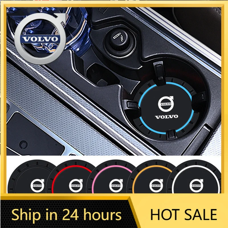 2026 New For Volvo Emblems 2PC PVC Silicone Car Coaster Water Cup Slots Non-Slip Pad Drink Mat For Volvo XC60 XC90 V40 V60 S60 V
2026 New For Volvo Emblems 2PC PVC Silicone Car Coaster Water Cup Slots Non-Slip Pad Drink Mat For Volvo XC60 XC90 V40 V60 S60 V