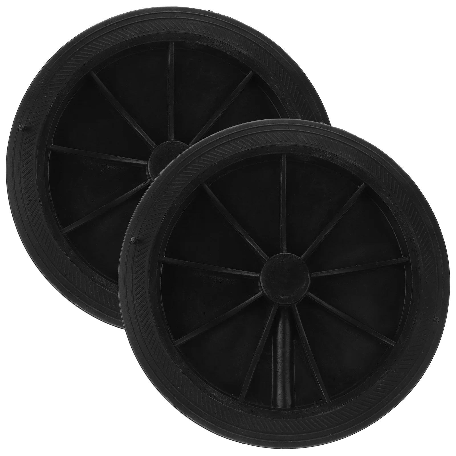 2 Pcs Trash Can Accessories Plastic Garbage Bin Wheels Replacement Hub for Outdoor Trailers Stable Balance Enhanced
2 Pcs Trash Can Accessories Plastic Garbage Bin Wheels Replacement Hub for Outdoor Trailers Stable Balance Enhanced