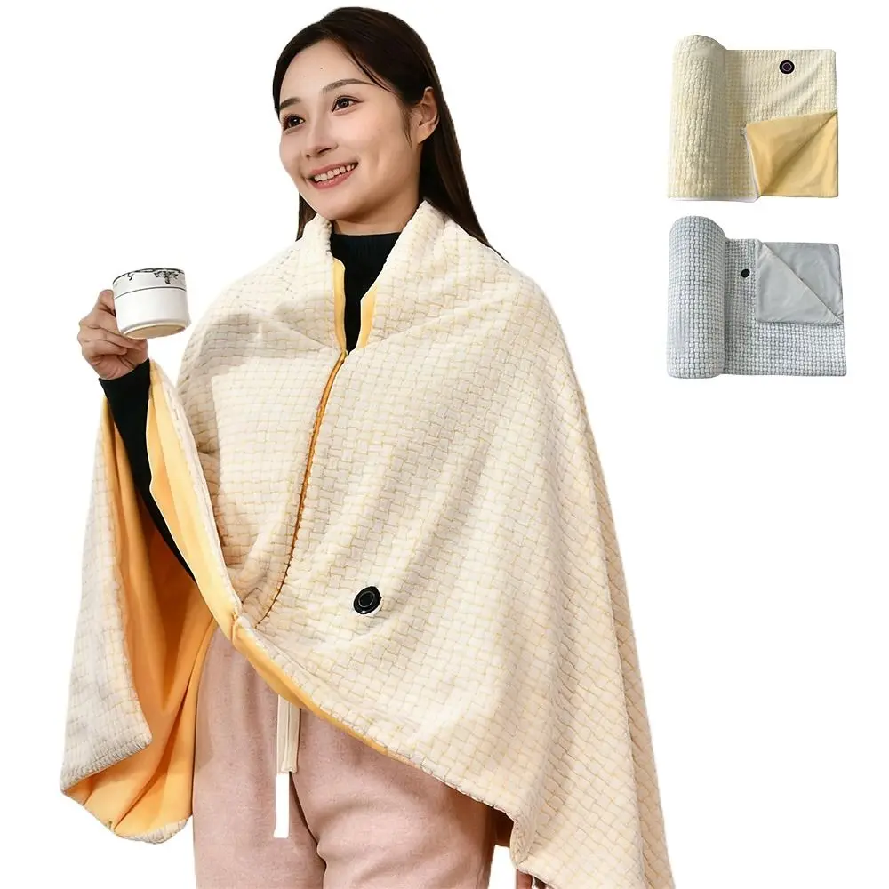 Бытовое носимое USB-одеяло с электрическим подогревом, моющееся теплое одеяло с подогревом, портативное электрическое одеяло для зимы
Бытовое носимое USB-одеяло с электрическим подогревом, моющееся теплое одеяло с подогревом, портативное электрическое одеяло для зимы