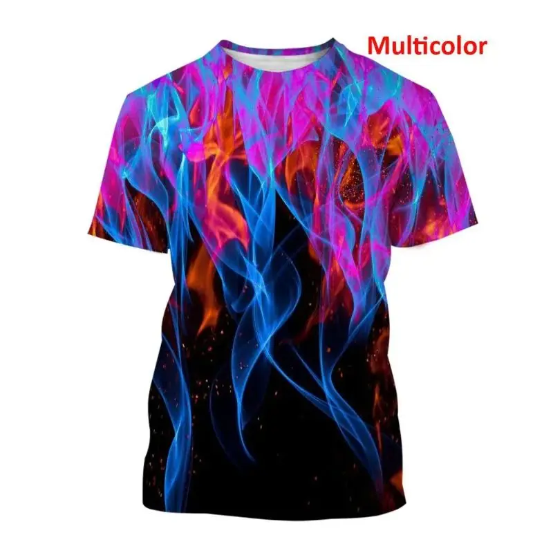 New punk men's T-shirt, 3D flame print, casual short sleeved, loose, oversized, sports shirt, top
New punk men's T-shirt, 3D flame print, casual short sleeved, loose, oversized, sports shirt, top