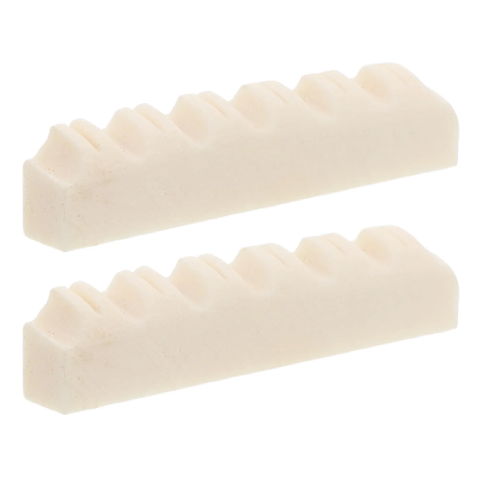 2pcs Bull Bone Guitar Nut Slotted Acoustic Bridge Parts Replacement For Folk Guitar Upgrades Vintage String Accessories
2pcs Bull Bone Guitar Nut Slotted Acoustic Bridge Parts Replacement For Folk Guitar Upgrades Vintage String Accessories