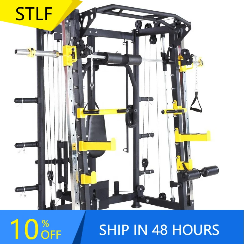 Профессиональный многофункциональный тренажер 3D Smith Machine для спортзалов, прямые продажи с завода YTYIN
Профессиональный многофункциональный тренажер 3D Smith Machine для спортзалов, прямые продажи с завода YTYIN
