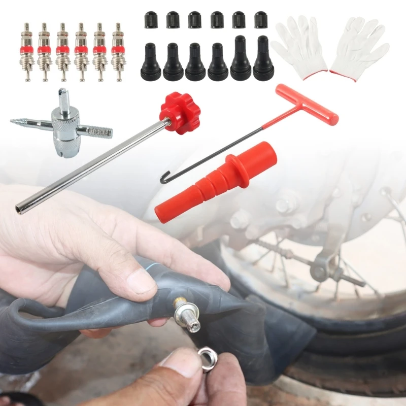 H3CE Multiple Functional Tire Valves Cores Tool Valves Stem Installation Tool for Auto
H3CE Multiple Functional Tire Valves Cores Tool Valves Stem Installation Tool for Auto