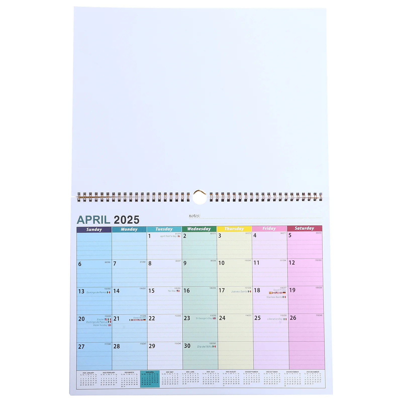 Wall Calendar Household Daily English Iron 2025-2026 Monthly Appointment Hanging Student for Office
Wall Calendar Household Daily English Iron 2025-2026 Monthly Appointment Hanging Student for Office