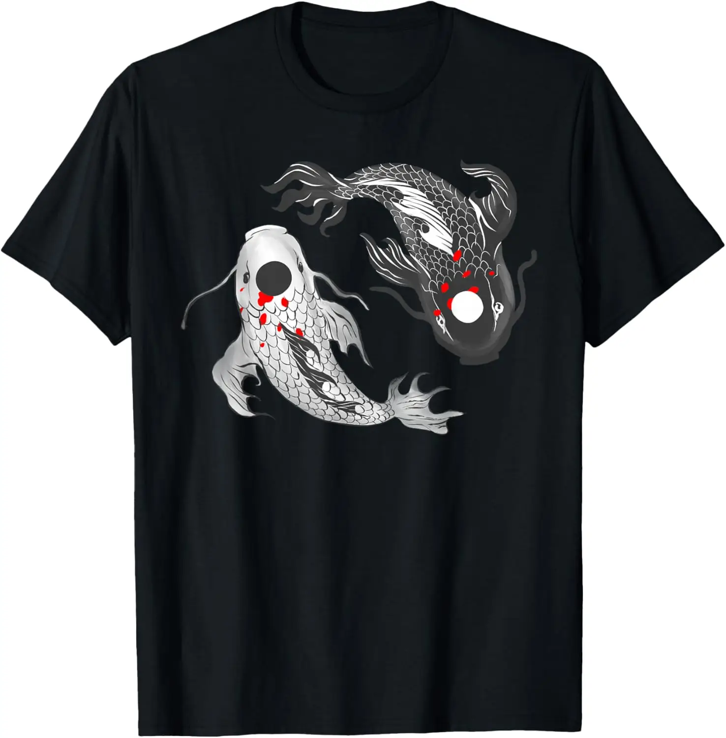Футболка с рисунком Koi Fish Yin Yang Balance, мягкая хлопковая футболка с короткими рукавами для мужчин и женщин
Футболка с рисунком Koi Fish Yin Yang Balance, мягкая хлопковая футболка с короткими рукавами для мужчин и женщин