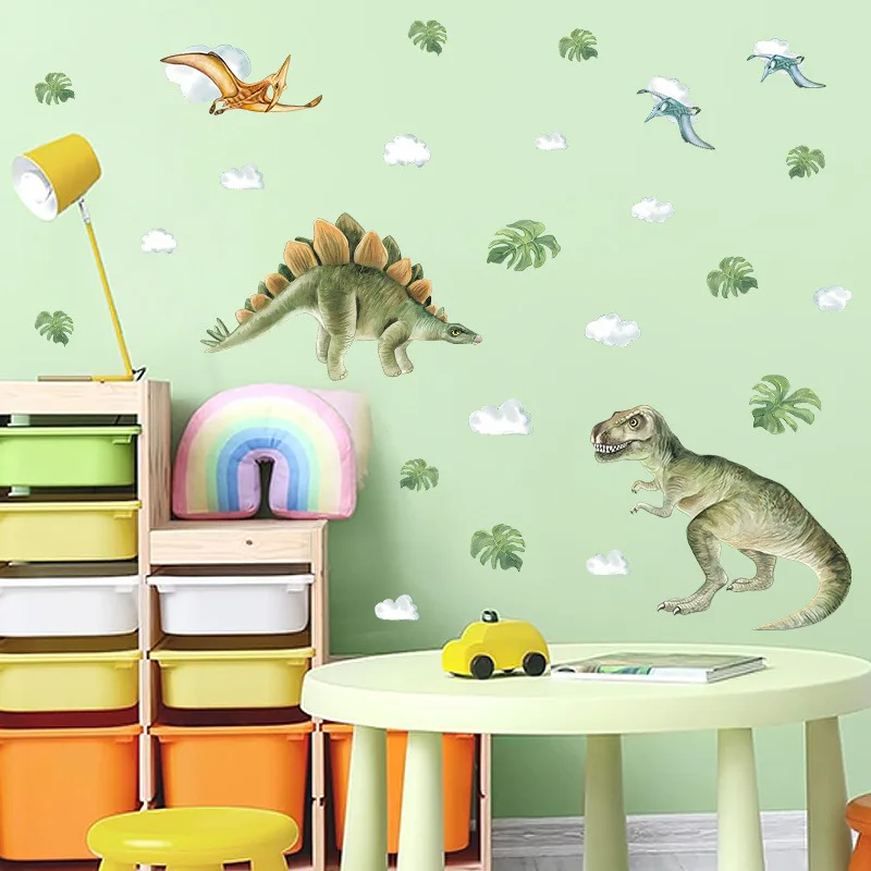 Dinosaur Wall Stickers Kids Room Decor, PVC Self-Adhesive Cartoon Decals for Study Classroom, Cute Animal Removable Wall Art
Dinosaur Wall Stickers Kids Room Decor, PVC Self-Adhesive Cartoon Decals for Study Classroom, Cute Animal Removable Wall Art