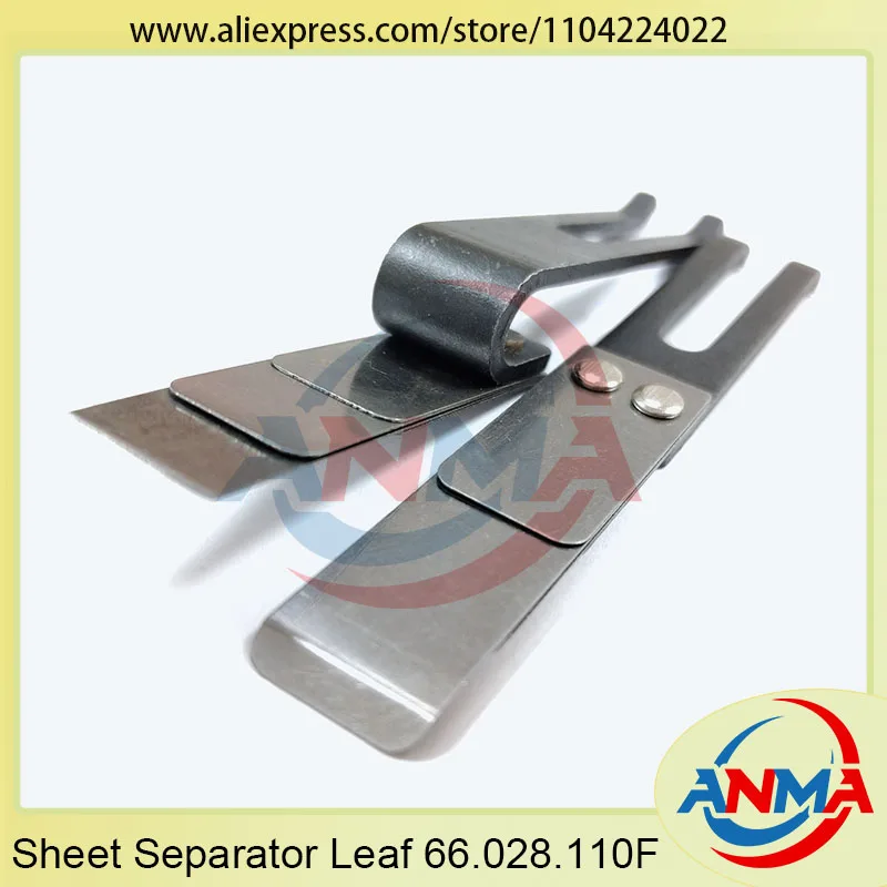 15Pieces Sheet Separator Leaf 66.028.110F For Heidelberg SM52 SM74 SM102 CD102 Printing Machine Spare Parts
15Pieces Sheet Separator Leaf 66.028.110F For Heidelberg SM52 SM74 SM102 CD102 Printing Machine Spare Parts