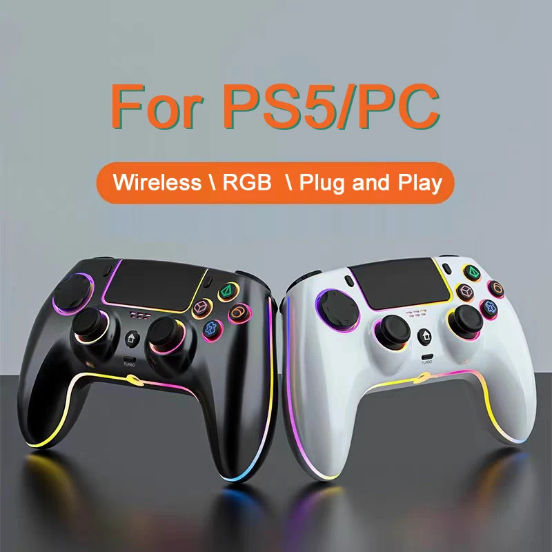 Wireless controller for PS5/PS4 with vibrating somatosensory function with back button Wireless gamepad
Wireless controller for PS5/PS4 with vibrating somatosensory function with back button Wireless gamepad