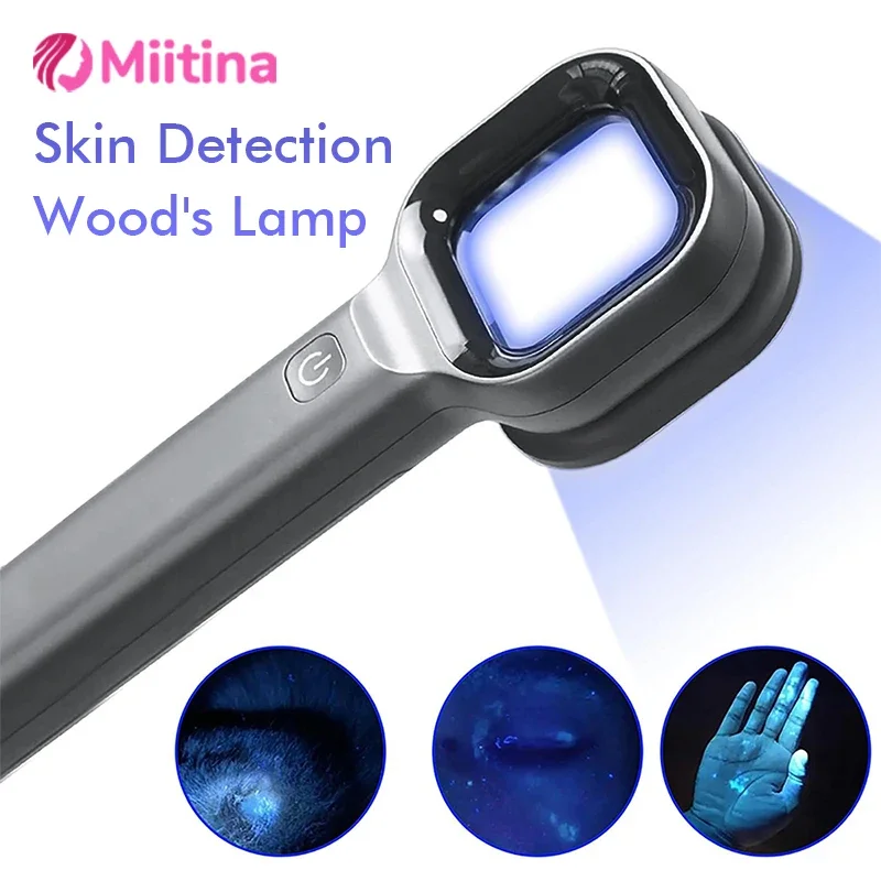 NEW Woods Lamp Skin Analyzer Portable Facial Beauty Analyzer UV Lamp Wood Body Dermatology for Analyzing Testing Examination
NEW Woods Lamp Skin Analyzer Portable Facial Beauty Analyzer UV Lamp Wood Body Dermatology for Analyzing Testing Examination