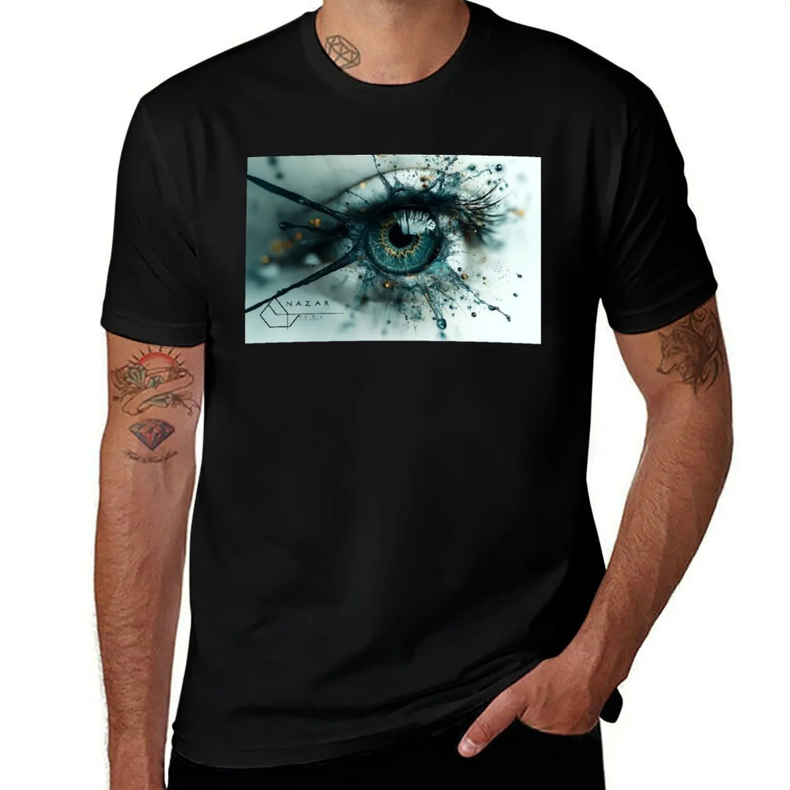 Nazar Implosion – The Eye of Liquid Truth T-Shirt Man t-shirt kawaii clothes Clothing mens t shirts top quality
Nazar Implosion – The Eye of Liquid Truth T-Shirt Man t-shirt kawaii clothes Clothing mens t shirts top quality