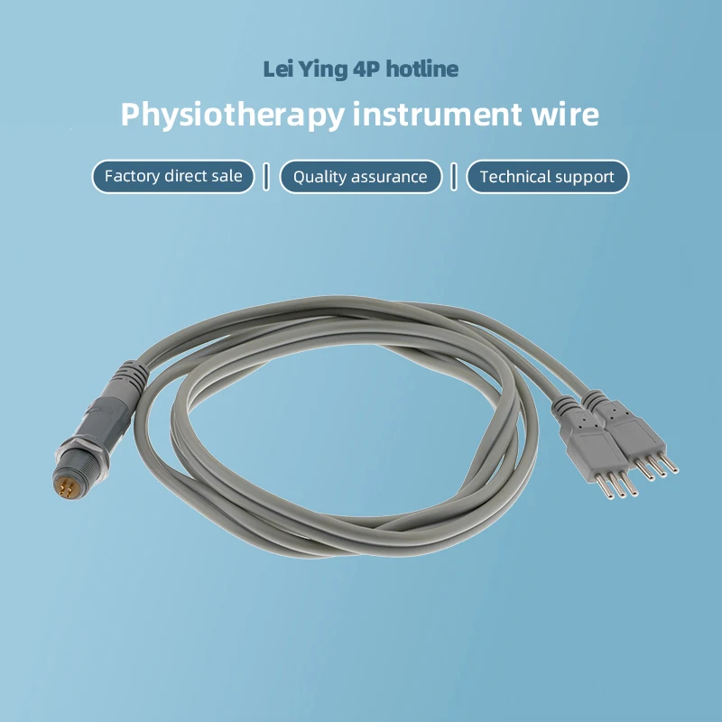 Lei Ying 4P connecting wire medium frequency meridian dredging thermal therapy wire, massage electric therapy device wire
Lei Ying 4P connecting wire medium frequency meridian dredging thermal therapy wire, massage electric therapy device wire