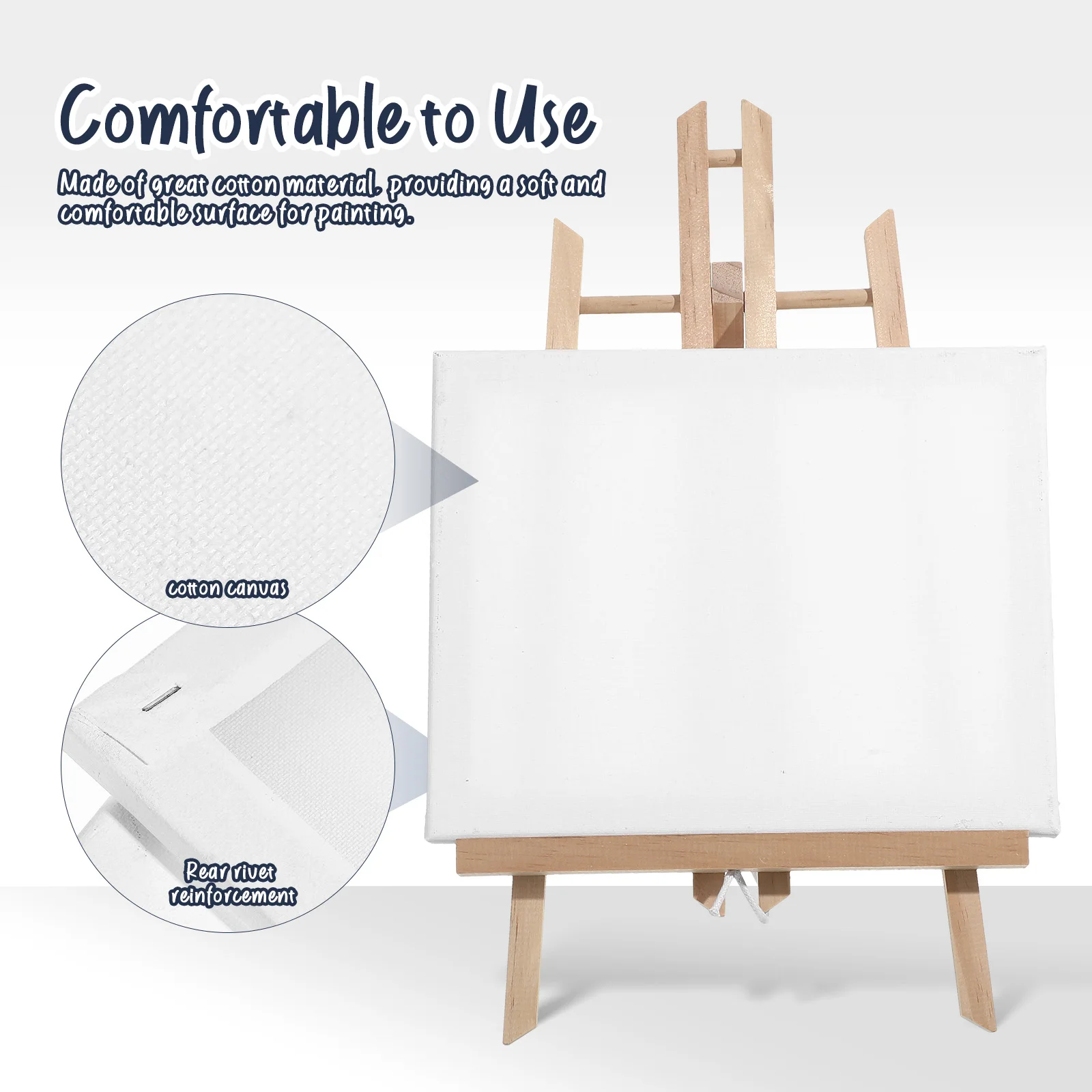 6 Pcs Square Oil Painting Frames 20x20cm 20x25cm 20x30cm Pure Cotton Canvas Boards For Artists DIY Art Supplies
6 Pcs Square Oil Painting Frames 20x20cm 20x25cm 20x30cm Pure Cotton Canvas Boards For Artists DIY Art Supplies