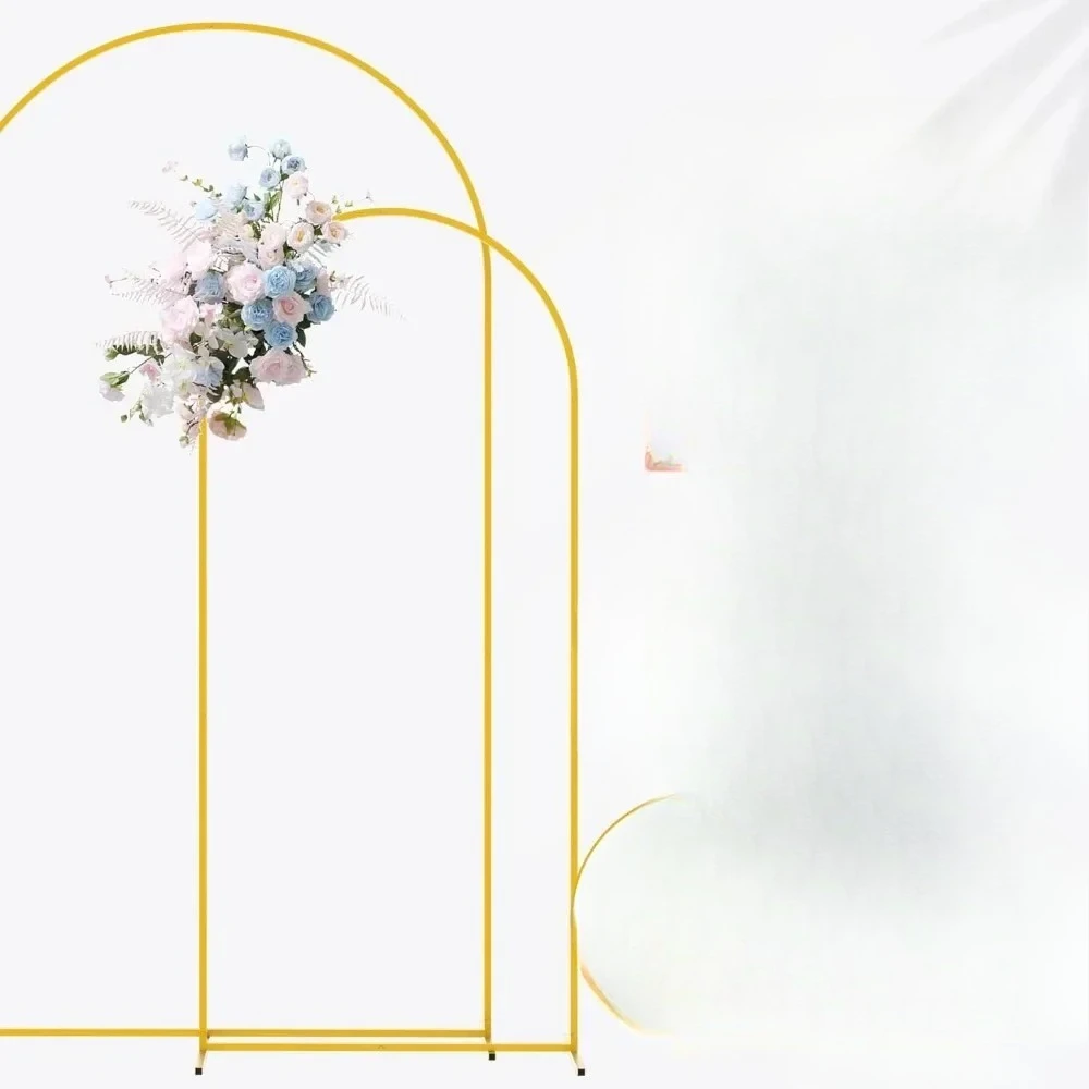 #For Wedding Arch, Metal Backdrop Stand Gold Stand Set of 2 (7.2FT/6FT) , Wedding Arch&
#For Wedding Arch, Metal Backdrop Stand Gold Stand Set of 2 (7.2FT/6FT) , Wedding Arch&
